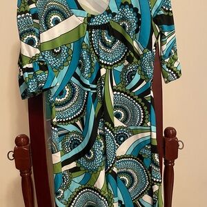 Vibrant Patterned Dress